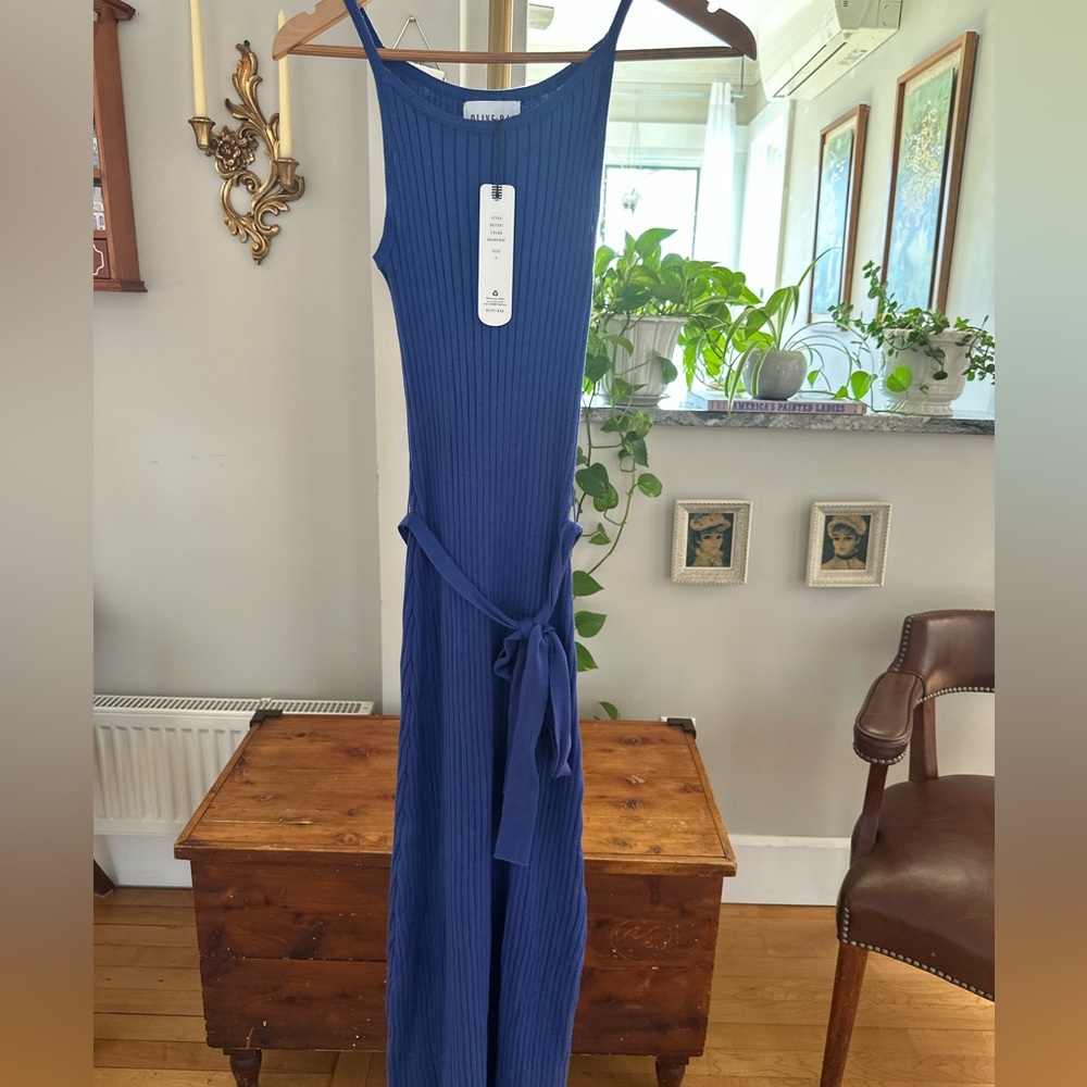 Blue Midi Dress